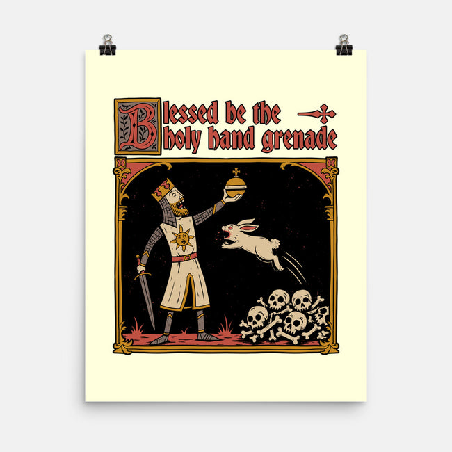 King Rabbit Medieval-None-Matte-Poster-Studio Mootant