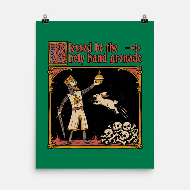 King Rabbit Medieval-None-Matte-Poster-Studio Mootant