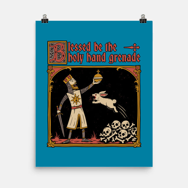 King Rabbit Medieval-None-Matte-Poster-Studio Mootant