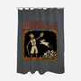 King Rabbit Medieval-None-Polyester-Shower Curtain-Studio Mootant