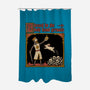 King Rabbit Medieval-None-Polyester-Shower Curtain-Studio Mootant
