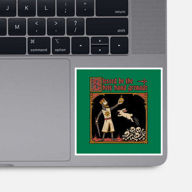 King Rabbit Medieval-None-Glossy-Sticker-Studio Mootant