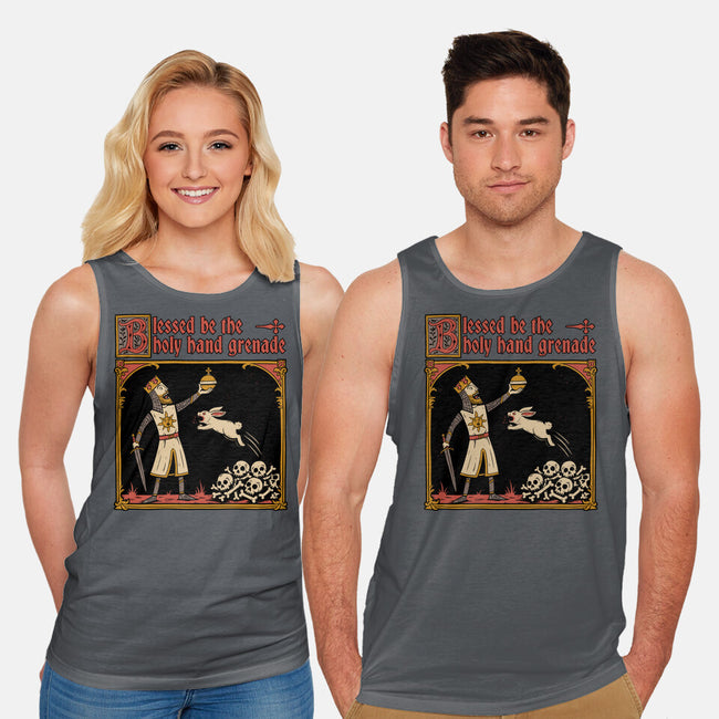 King Rabbit Medieval-Unisex-Basic-Tank-Studio Mootant