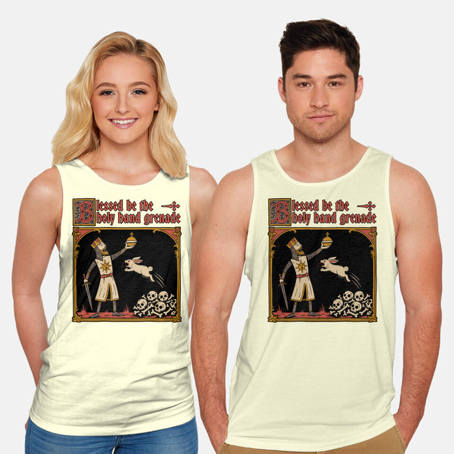 King Rabbit Medieval-Unisex-Basic-Tank-Studio Mootant