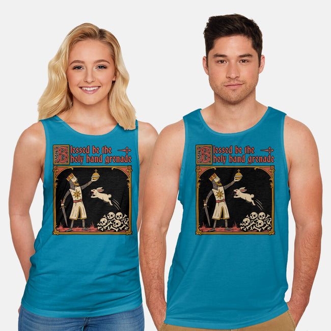 King Rabbit Medieval-Unisex-Basic-Tank-Studio Mootant