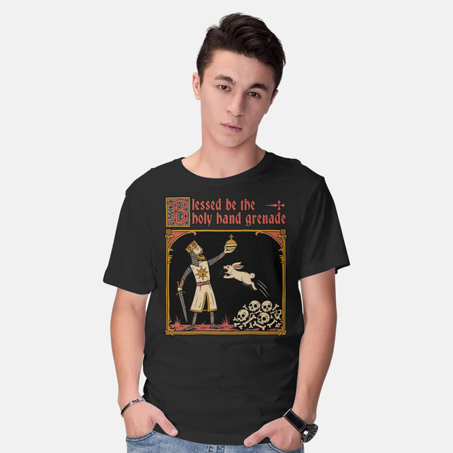 King Rabbit Medieval-Mens-Basic-Tee-Studio Mootant
