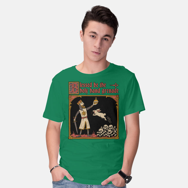 King Rabbit Medieval-Mens-Basic-Tee-Studio Mootant