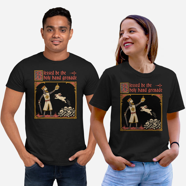 King Rabbit Medieval-Unisex-Basic-Tee-Studio Mootant