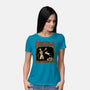 King Rabbit Medieval-Womens-Basic-Tee-Studio Mootant