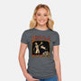 King Rabbit Medieval-Womens-Fitted-Tee-Studio Mootant