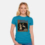 King Rabbit Medieval-Womens-Fitted-Tee-Studio Mootant