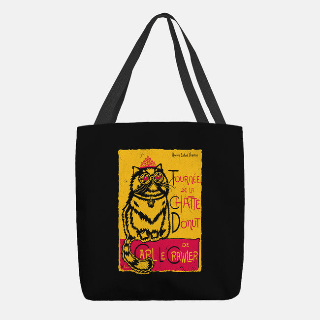 Chatte Donut-None-Basic Tote-Bag-demonigote
