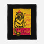 Chatte Donut-None-Fleece-Blanket-demonigote