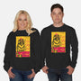Chatte Donut-Unisex-Crew Neck-Sweatshirt-demonigote