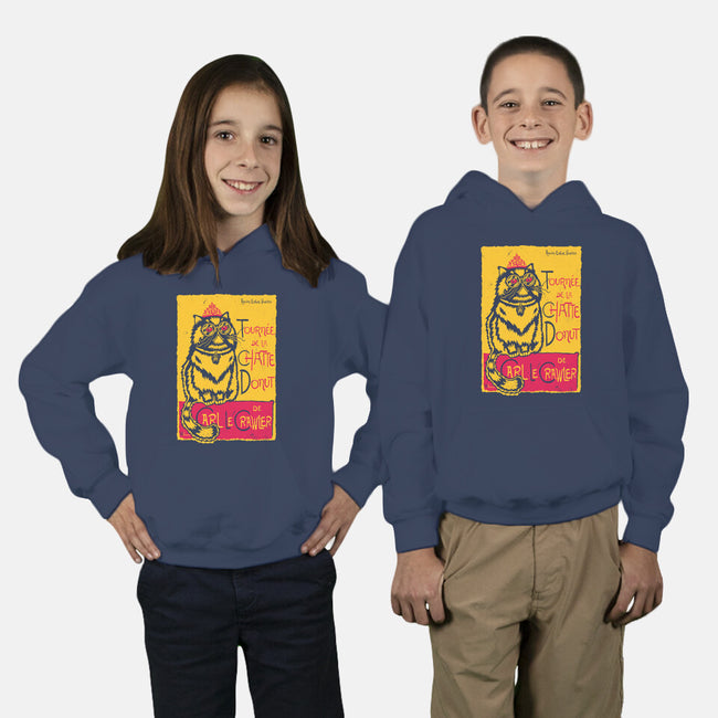 Chatte Donut-Youth-Pullover-Sweatshirt-demonigote