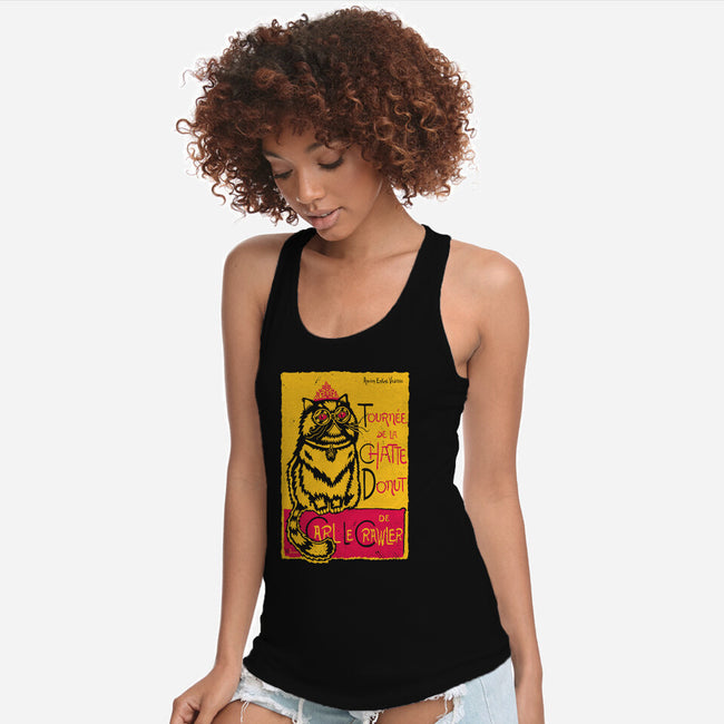 Chatte Donut-Womens-Racerback-Tank-demonigote