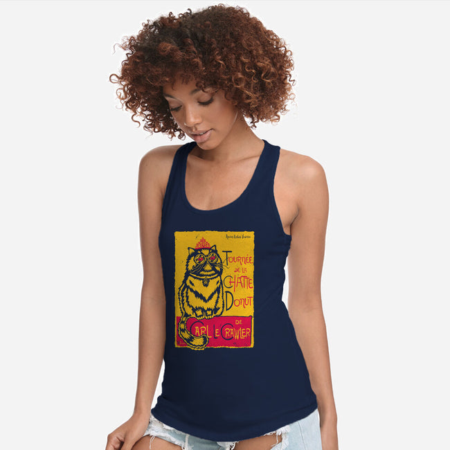 Chatte Donut-Womens-Racerback-Tank-demonigote