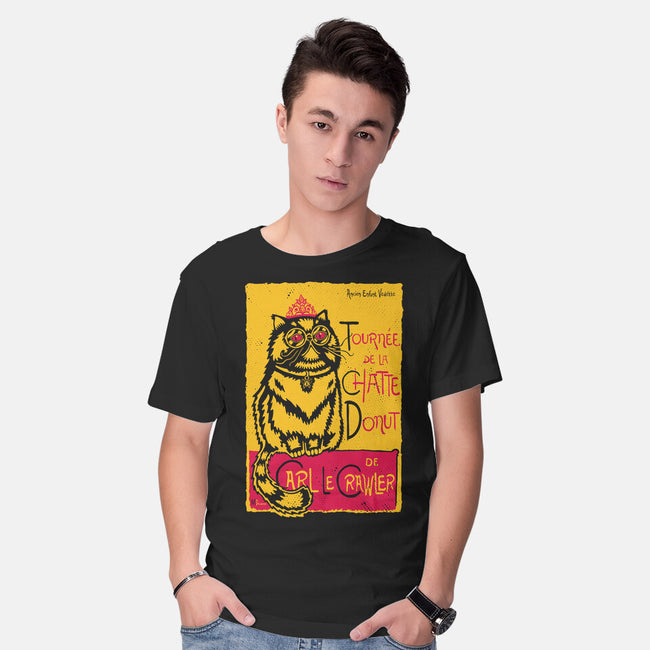 Chatte Donut-Mens-Basic-Tee-demonigote