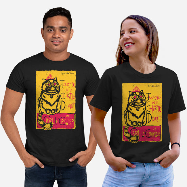 Chatte Donut-Unisex-Basic-Tee-demonigote
