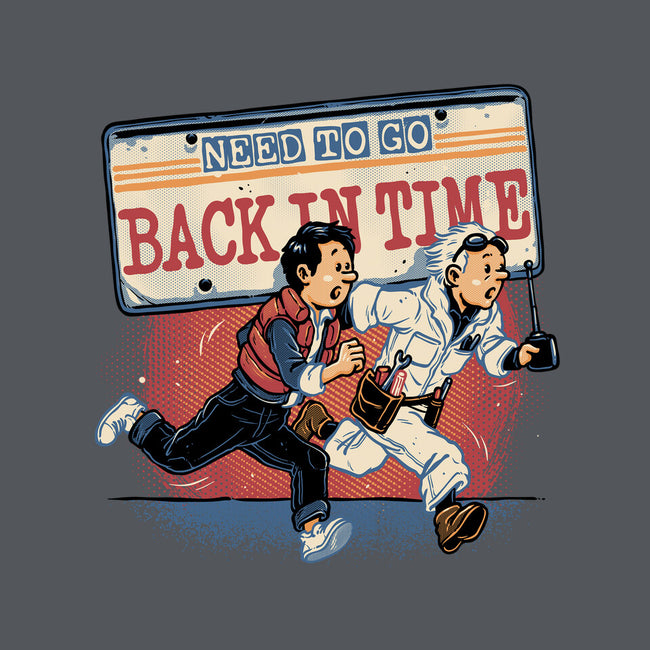 Need To Go Back In Time-Mens-Heavyweight-Tee-glitchygorilla