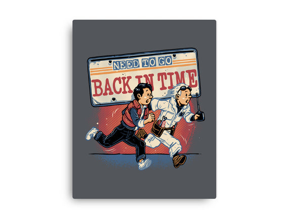 Need To Go Back In Time