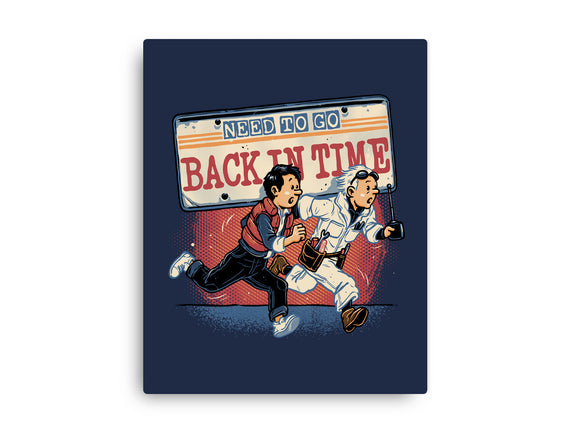 Need To Go Back In Time