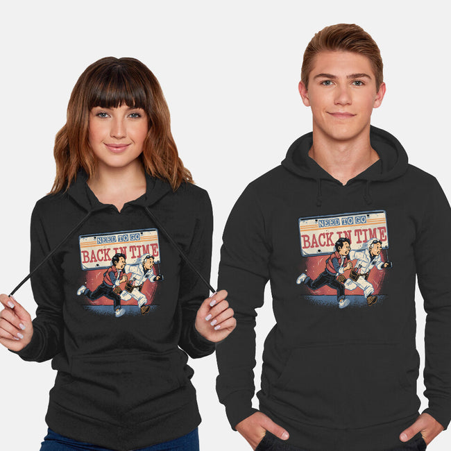 Need To Go Back In Time-Unisex-Pullover-Sweatshirt-glitchygorilla