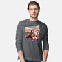 Need To Go Back In Time-Mens-Long Sleeved-Tee-glitchygorilla
