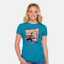 Need To Go Back In Time-Womens-Fitted-Tee-glitchygorilla