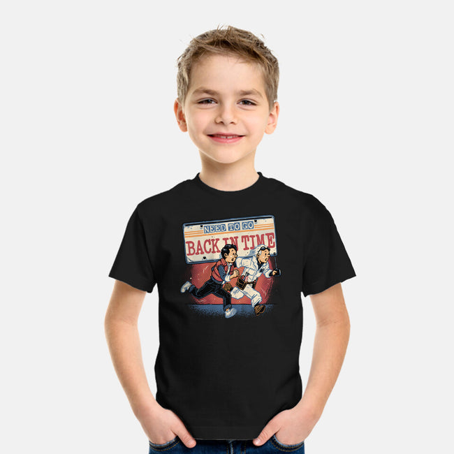 Need To Go Back In Time-Youth-Basic-Tee-glitchygorilla