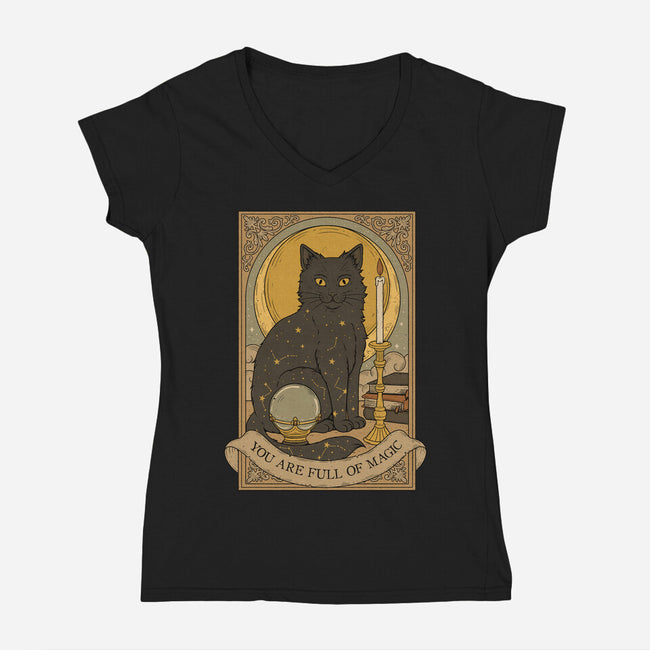Full Of Magic-Womens-V-Neck-Tee-Thiago Correa