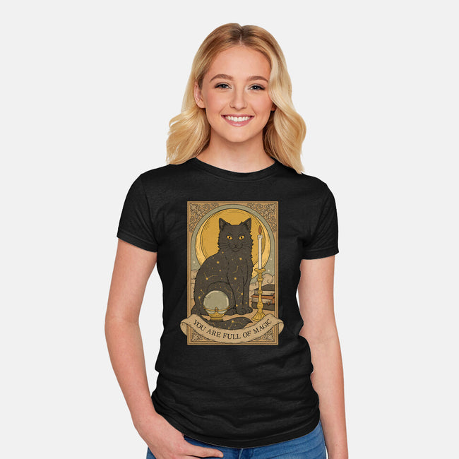 Full Of Magic-Womens-Fitted-Tee-Thiago Correa