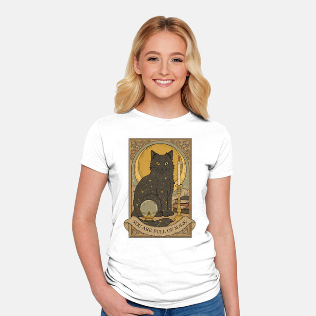 Full Of Magic-Womens-Fitted-Tee-Thiago Correa