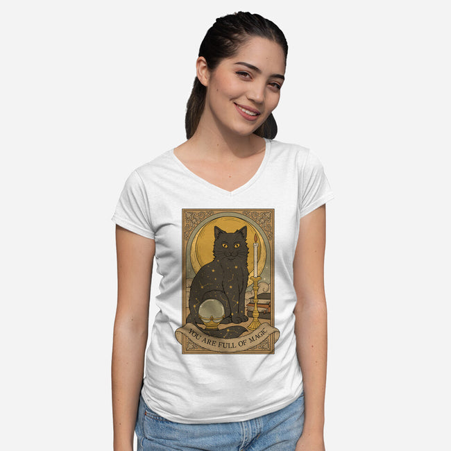 Full Of Magic-Womens-V-Neck-Tee-Thiago Correa
