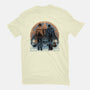 Life On The Road Less Travelled-Mens-Basic-Tee-glitchygorilla