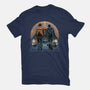 Life On The Road Less Travelled-Unisex-Basic-Tee-glitchygorilla