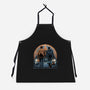 Life On The Road Less Travelled-Unisex-Kitchen-Apron-glitchygorilla