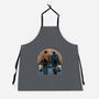Life On The Road Less Travelled-Unisex-Kitchen-Apron-glitchygorilla