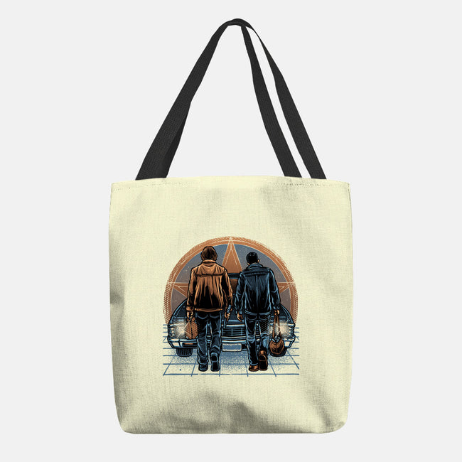 Life On The Road Less Travelled-None-Basic Tote-Bag-glitchygorilla