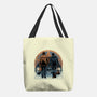 Life On The Road Less Travelled-None-Basic Tote-Bag-glitchygorilla