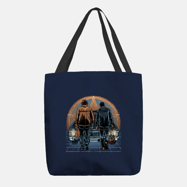 Life On The Road Less Travelled-None-Basic Tote-Bag-glitchygorilla