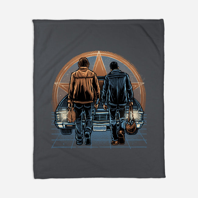 Life On The Road Less Travelled-None-Fleece-Blanket-glitchygorilla