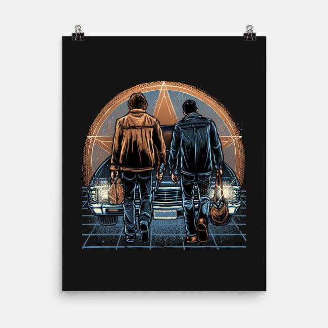Life On The Road Less Travelled-None-Matte-Poster-glitchygorilla