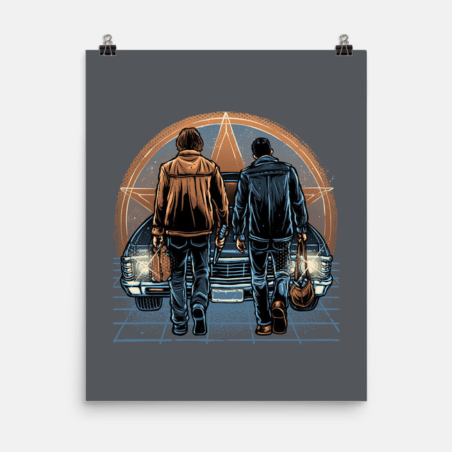 Life On The Road Less Travelled-None-Matte-Poster-glitchygorilla