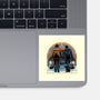 Life On The Road Less Travelled-None-Glossy-Sticker-glitchygorilla