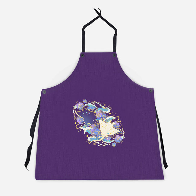 Manta Ray-Unisex-Kitchen-Apron-Vallina84