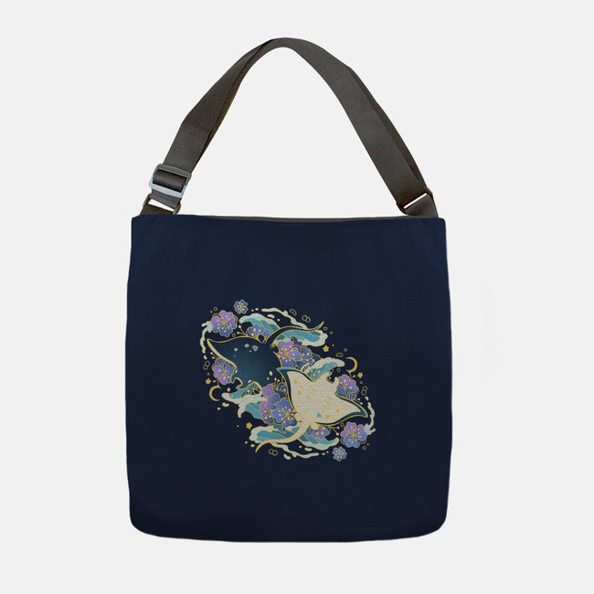 Manta Ray-None-Adjustable Tote-Bag-Vallina84