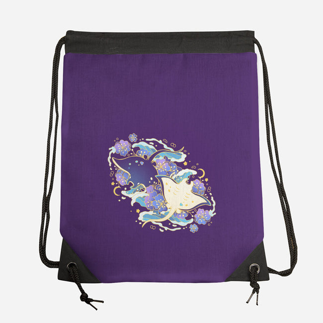 Manta Ray-None-Drawstring-Bag-Vallina84