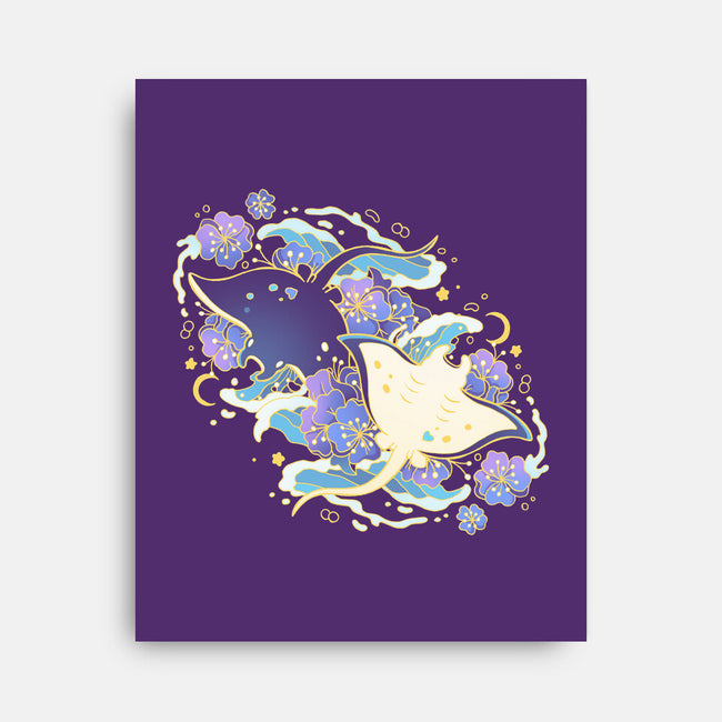 Manta Ray-None-Stretched-Canvas-Vallina84