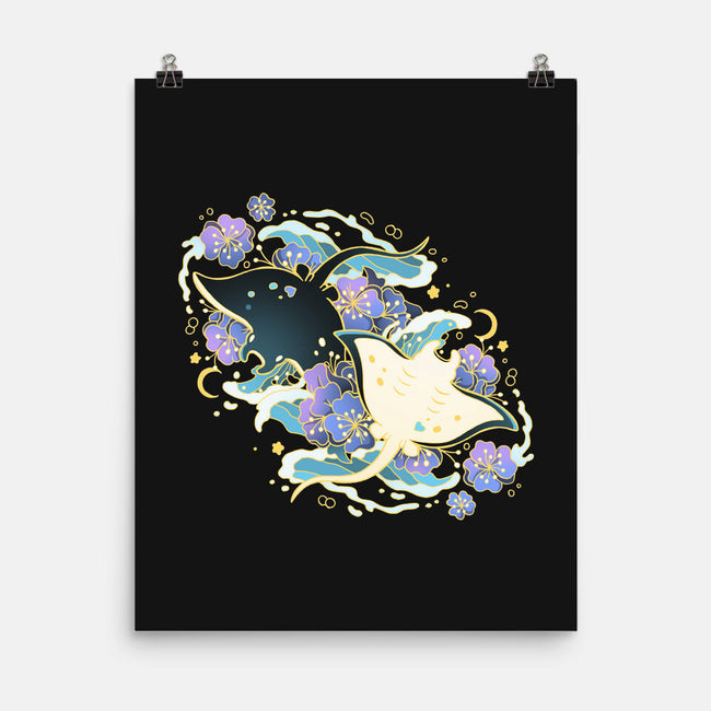 Manta Ray-None-Matte-Poster-Vallina84